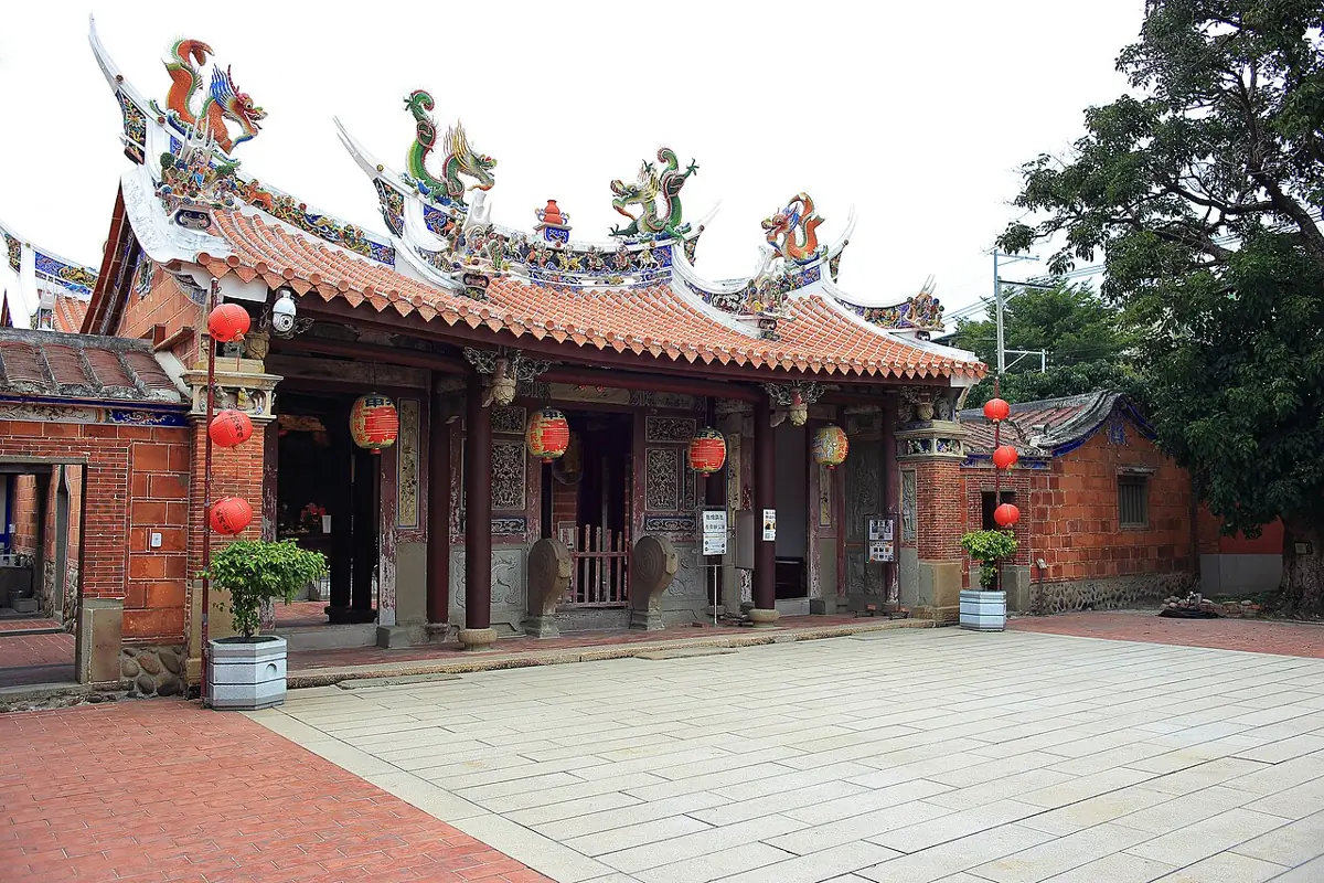 大甲文昌祠殿內一景