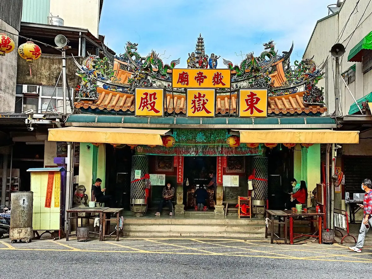 臺南東嶽殿外觀