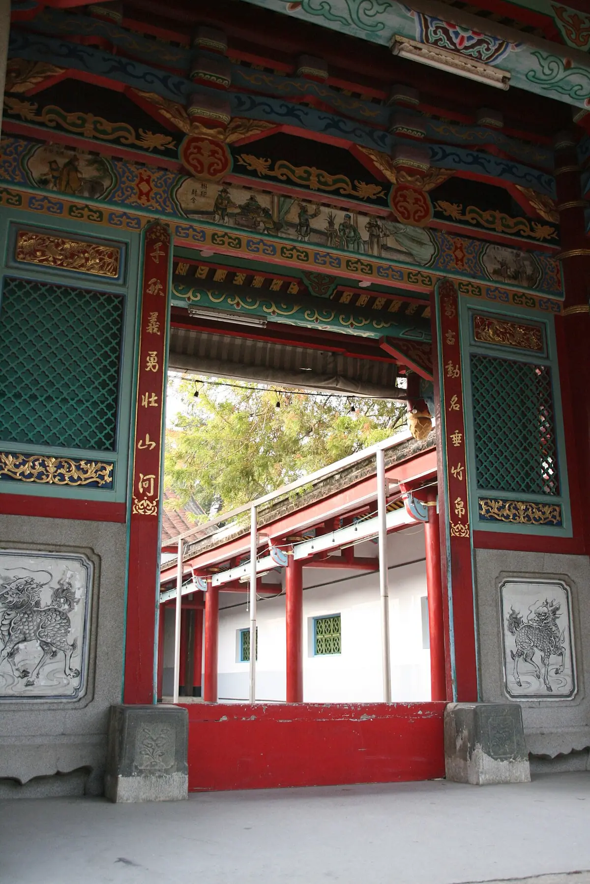 法華寺入口