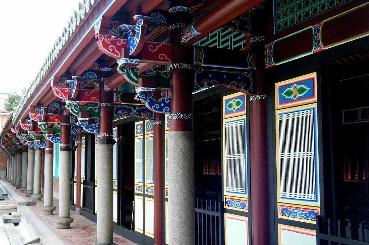 臺北孔廟建築裝飾細節